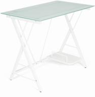 tetchair computer table gd-01, wxdxh: 90x54x74 cm, color: white logo