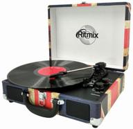 🔊 eye-catching vinyl player: ritmix lp-120b uk flag edition logo