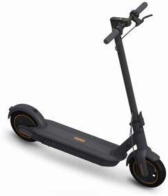 electric scooter ninebot kickscooter max g30, up to 100 kg, black logo