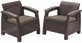 img 3 attached to Furniture set KETER Corfu Duo Set (2 armchairs)