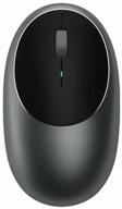 satechi m1 bluetooth compact wireless mouse, space gray logo