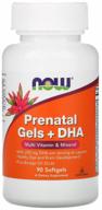 prenatal gels + dha capsules, 90 pcs. logo