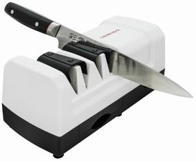 img 4 attached to Hatamoto electric knife sharpener for Hatamoto EDS-H198 knives, white