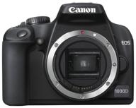 camera canon eos 1000d body, black логотип