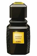 ajmal eau de parfum amber wood, 100 ml logo