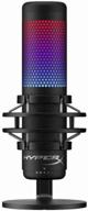 hyperx quadcast s usb type-c microphone, black логотип