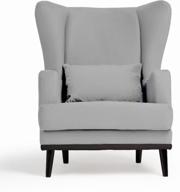 armchair "sofa not furniture" oscar zara light gray 17 logo