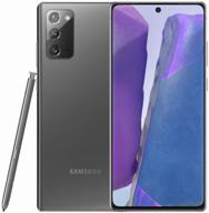 smartphone samsung galaxy note 20 4g 8/256 gb, dual nano sim, graphite logo