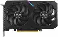 видеокарта asus dual geforce rtx 3060 v2 12gb (dual-rtx3060-12g-v2), retail логотип