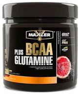 bcaa maxler bcaa glutamine, grapefruit, 300 gr. логотип