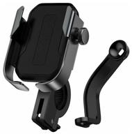 🏍️ secure your motorcycle with baseus armor gravity holder base – black logo