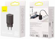 baseus super si pro quick charger usb type-c u 30w eu black (ccsupp-e01) logo