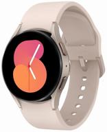 smart watch samsung galaxy watch 5 40 mm wi-fi nfc, pink gold логотип