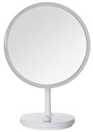 xiaomi зеркало косметическое настольное jordan & judy makeup mirror nv535 с подсветкой логотип