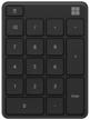 microsoft number pad bluetooth wireless keyboard matte black logo