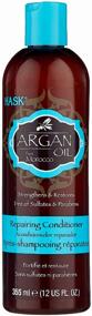 img 3 attached to Hask hair conditioner Argan Oil Repairing, 355 ml