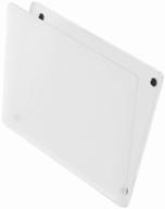 case pad plastic wiwu ishield hard shell for macbook air 13 2020 (white frosted) logo