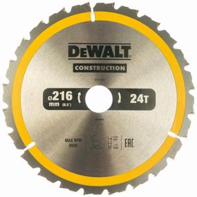 img 4 attached to Saw blade DeWALT Construction DT1952-QZ 216x30 mm