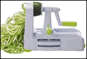 img 3 attached to Vegetable cutter with interchangeable nozzles spiralizer-1-horizontal PVHOME