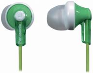 headphones panasonic rp-hje118, green логотип