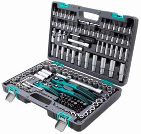 img 3 attached to Automotive tool set Stels Tool set, 1/4", 3/8", 1/2", Cr-V, S2, heavy duty case, 151 pcs, Stels, 151 pcs