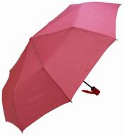 женский складной зонт lantana umbrella автомат 766n/розовый логотип