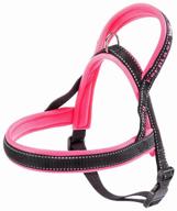 harness ferplast sport dog s, neck circumference 48 cm, fuchsia logo
