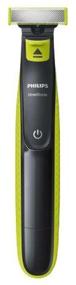 philips oneblade trimmer qp2520/20, black/salad logo
