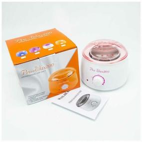 img 3 attached to Lian Beauty Accessories Pro Wax200 Мини воскоплав баночный для депиляции, 250 мл (разогреватель воска с термостатом, пасты для депиляции, воска)