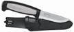🔪 robust grey/black fixed knife morakniv: exceptionally durable and reliable cutting tool logo