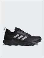 adidas terrex sneakers, size 8.5uk (42.7eu), core black / mgh solid gray / gray five logo