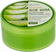 jigott natural aloe vera moisture soothing gel body gel, 300 ml logo