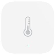 room temperature and humidity sensor aqara temperature and humidity sensor white cn logo
