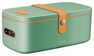 heated lunch box life element cooking lunch box without water filling f58 1l, green logo