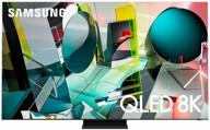 📺 samsung qe65q900tsu 65" tv 2020 qled: enhance your viewing experience with hdr ru and sleek stainless steel design logo