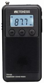 img 4 attached to Retekess TR103 Digital Portable Radio Receiver