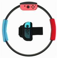 ring fit accessory for nintendo switch (yoga circle), dex logo