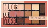 maybelline new york eye shadow palette nudes of new york multicolor logo