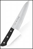 chef knife tojiro western knife f-332, blade 18 cm logo