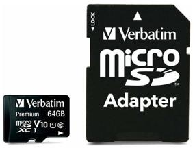 img 3 attached to Verbatim microSDXC 64 ГБ Класс 10 UHS-I R 90 МБ/с SD-карта