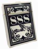 playing cards "888" for poker, plastic, black/ do it logo