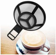 reusable coffee filter, mesh filter, cup coffee filter, strainer, tea strainer. logo