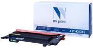 картридж nv print clt-k404s для samsung, черный логотип