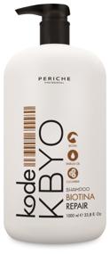 img 3 attached to Periche Professional Shampoo Kode Kbyo Biotina Repair with Biotin, 1000 ml