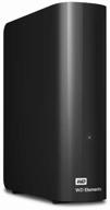 10 tb external hdd western digital wd elements desktop, usb 3.0, black logo