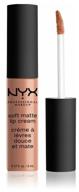 nyx professional makeup soft matte lip cream 04 london logo