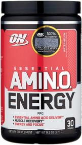 img 4 attached to Amino acid complex Optimum Nutrition Essential Amino Energy, watermelon, 270 gr.