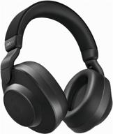 jabra elite 85h wireless headphones titanium black logo