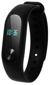 smart bracelet xiaomi mi band 2, black logo