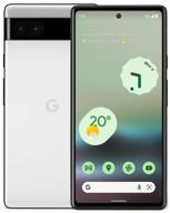 smartphone google pixel 6a 6/128 gb jp, chalk logo